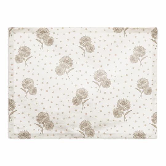 Floral Dots Cotton Twill Placemat